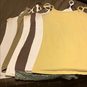 BKE 6 strappies brown/tan/yellow size M/L